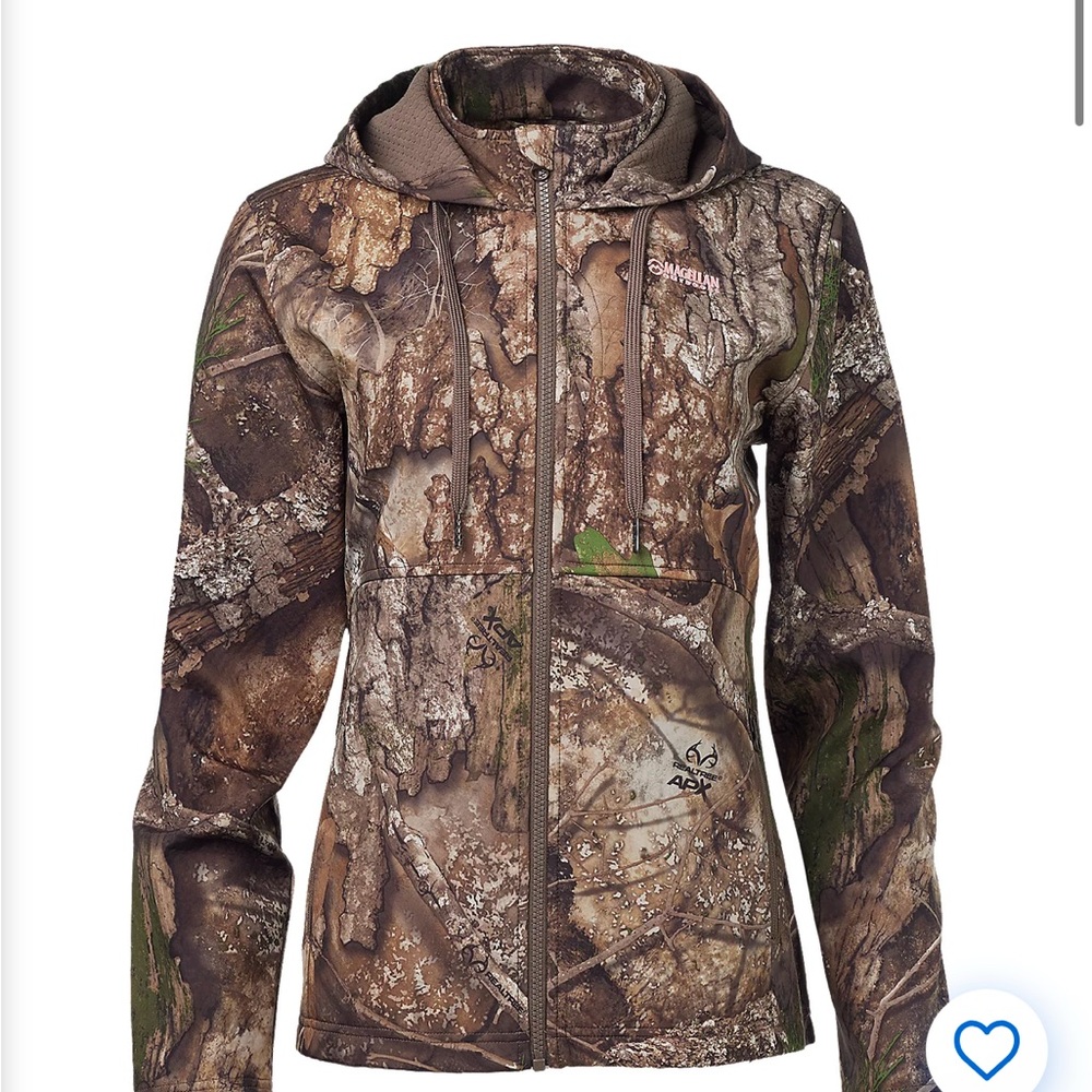 BRAND NEW NEVER WORN WOMENS JACKET HUNTER PRINT